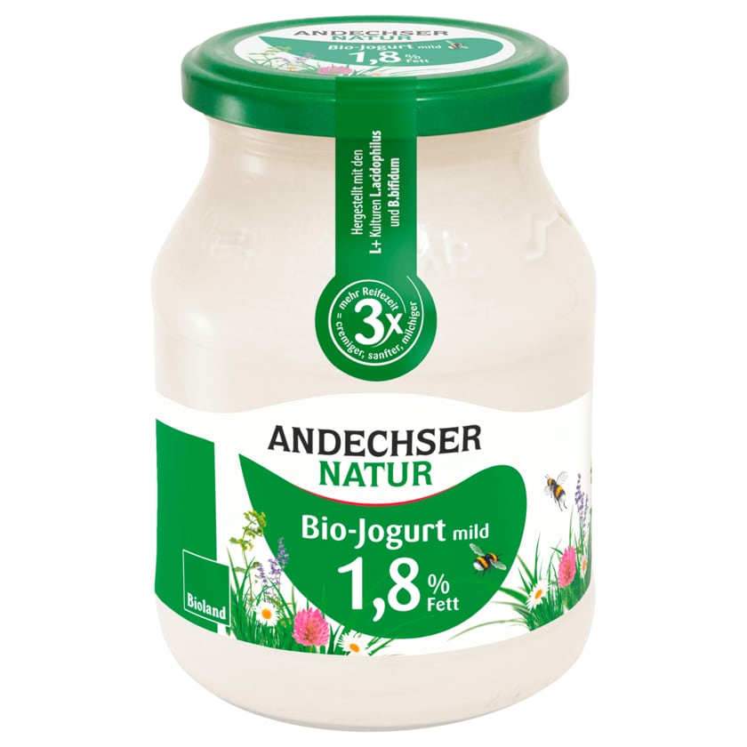 Andechser Bio Joghurt Aktiv 1,8% 500g